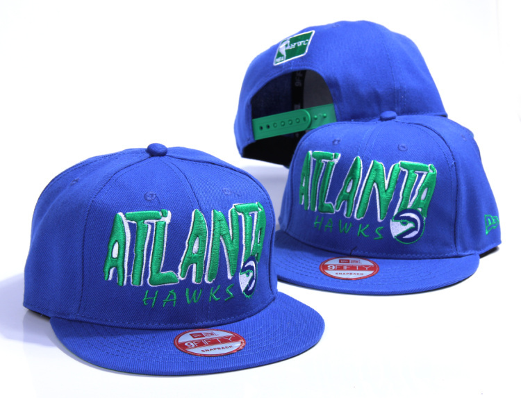 NBA Atlanta Hawks NE Snapback Hat #09